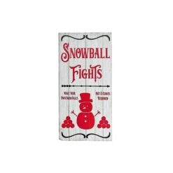 IH Casa Decor Assorted "Snowball Fights" MDF Christmas Wall Signs - Set Of 2 8 IH Casa Decor Assorted "Snowball Fights" MDF Christmas Wall Signs - Set Of 2 -Northlight Paradise 331056365 AlternateImage1 l
