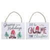 IH Casa Decor Assorted Gnome Christmas Wall Signs - Set Of 2 1 IH Casa Decor Assorted Gnome Christmas Wall Signs - Set Of 2 -Northlight Paradise 331056383 MainImage 001 l