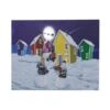 IH Casa Decor 28-in X 20-in LED "Snowmers" Christmas Canvas Wall Art -Northlight Paradise 331056446 MainImage 001 l