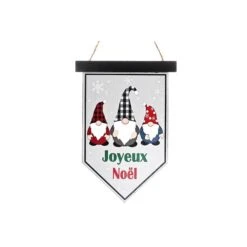IH Casa Decor "Joyeux Noël" MDF Christmas Wall Sign