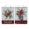 IH Casa Decor Assorted "Joyeux Noël" Cardinal MDF Christmas Wall Signs - Set Of 2 2 IH Casa Decor Assorted "Joyeux Noël" Cardinal MDF Christmas Wall Signs - Set Of 2 -Northlight Paradise 331056512 MainImage 001 l