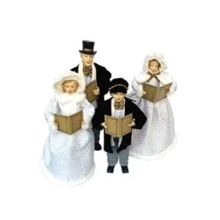 Santa's Workshop 15-in To 18-in Christmas Splendour Caroller Figurines - Set Of 4