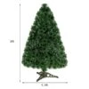 Costway 3-ft Pre-Lit Fibre Optic Artificial PVC Christmas Tree Tabletop With Plastic Stand 1 Costway 3-ft Pre-Lit Fibre Optic Artificial PVC Christmas Tree Tabletop With Plastic Stand -Northlight Paradise 331060023 AlternateImage1 l