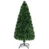 Costway 6-ft Pre-Lit Fibre Optic Artificial PVC Christmas Tree With Metal Stand -Northlight Paradise 331060025 MainImage 001 l