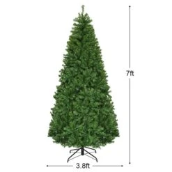 Costway 7-ft Pre-Lit Artificial Christmas Tree Premium Hinged With 500 LED Lights And Stand -Northlight Paradise 331060042 AlternateImage1 l