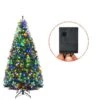 Costway 7-ft Pre-Lit Artificial Christmas Tree Premium Hinged With 500 LED Lights And Stand -Northlight Paradise 331060042 AlternateImage3 l