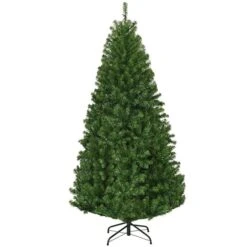 Costway 6-ft Pre-Lit Artificial Christmas Tree Premium Hinged With 350 LED Lights And Stand -Northlight Paradise 331060044 MainImage 001 l