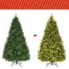 Costway 7-ft Pre-Lit Artificial Christmas Tree Hinged With 460 LED Lights And Pine Cones 2 Costway 7-ft Pre-Lit Artificial Christmas Tree Hinged With 460 LED Lights And Pine Cones -Northlight Paradise 331060083 AlternateImage2 l