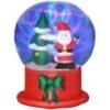Outsunny 5-ft Inflatable Christmas Santa Claus And Christmas Tree In Crystal Ball -Northlight Paradise 331061744 MainImage 001 l