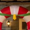Outsunny 9-ft Inflatable Christmas Candy Archway With LED -Northlight Paradise 331061748 AlternateImage3 l