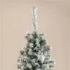 HOMCOM 7.5-ft Slim Unlit Pine Snow Flocked Artificial Christmas Hinged Tree 2 HOMCOM 7.5-ft Slim Unlit Pine Snow Flocked Artificial Christmas Hinged Tree -Northlight Paradise 331061766 AlternateImage3 l