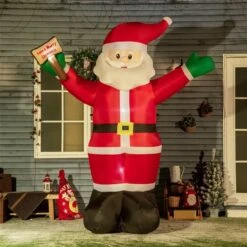 Outsunny 8-ft Inflatable Christmas Santa Claus With LED -Northlight Paradise 331061771 AlternateImage1 l