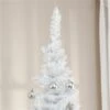 HOMCOM 7-ft Slim Artificial Christmas Tree - White -Northlight Paradise 331061782 AlternateImage3 l