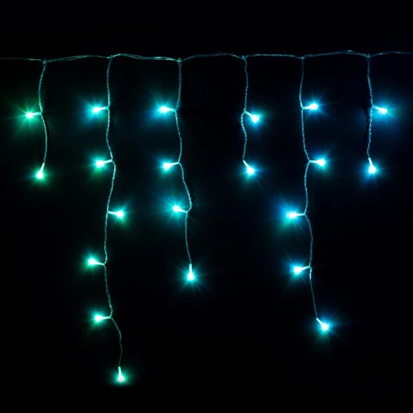 Twinkly Multi-function Multicolour Mini LED Electrical Outlet Christmas Icicle Lights Timer 7 Twinkly Multi-function Multicolour Mini LED Electrical Outlet Christmas Icicle Lights Timer - Image 5