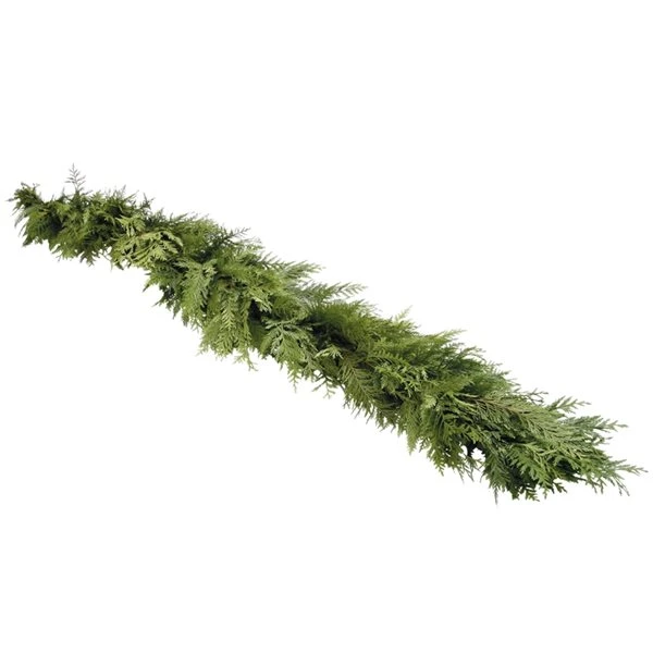 Brookdale Treeland Nurseries 25-ft Fresh Cedar Christmas Garland 3 Brookdale Treeland Nurseries 25-ft Fresh Cedar Christmas Garland