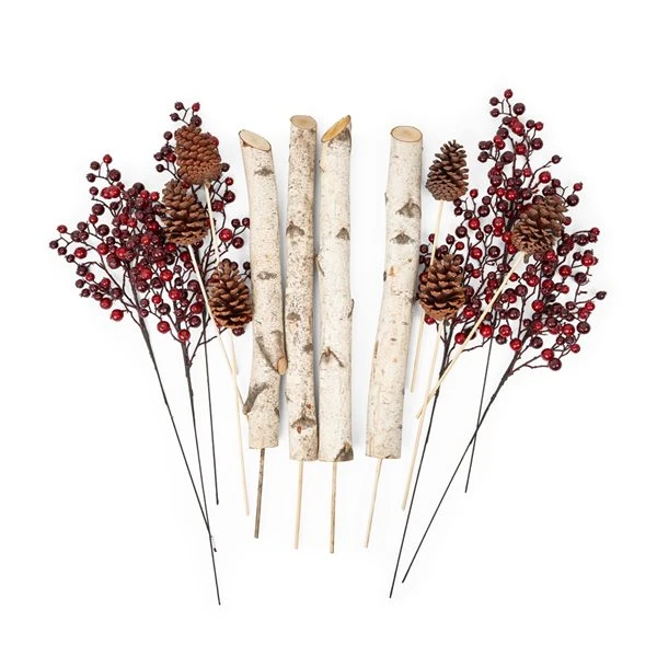 Brookdale Treeland Nurseries 36-in Christmas Decorative Basket For 2 Arrangements 5 Brookdale Treeland Nurseries 36-in Christmas Decorative Basket For 2 Arrangements - Image 3