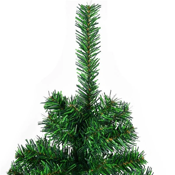 Costway 6-ft PVC Artificial Christmas Tree 1000 Tips Premium Hinged With Solid Metal Legs 6 Costway 6-ft PVC Artificial Christmas Tree 1000 Tips Premium Hinged With Solid Metal Legs - Image 4