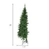 Costway 5-ft Pre-Lit PVC Artificial Half Christmas Tree 8 Flash Modes With 250 LED Lights -Northlight Paradise 331065155 AlternateImage1 l