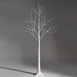 Costway 5-ft Pre-Lit White Twig Birch Tree For Christmas Holiday With 72 LED Lights -Northlight Paradise 331065192 MainImage 001 l
