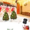 Costway 24-in Battery Powered Pre-Lit Pathway Christmas Trees Outdoor Decoration - Set Of 2