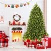 Costway 7.5-ft Pre-Lit PVC Christmas Fir Tree 8 Flash Mode -Northlight Paradise 331065213 AlternateImage3 l