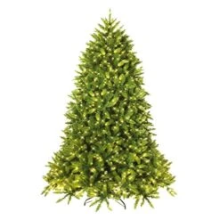 Costway 7.5-ft Pre-Lit PVC Christmas Fir Tree 8 Flash Mode -Northlight Paradise 331065213 MainImage 001 l