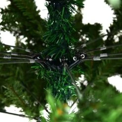 Costway 9-ft PVC Artificial Christmas Tree 2132 Tips Premium Hinged With Solid Metal Legs -Northlight Paradise 331065215 AlternateImage4 l