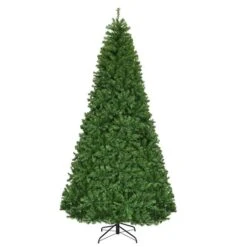 Costway 9-ft Pre-Lit Artificial Christmas Tree Premium Hinged With 1000 LED Lights And Stand -Northlight Paradise 331065221 AlternateImage4 l
