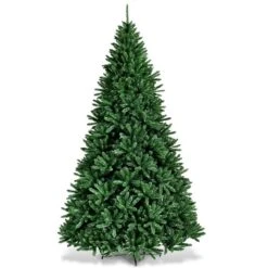 Costway 9-ft Hinged Artificial Christmas Tree Unlit Douglas Full Fir Tree With 3594 Tips -Northlight Paradise 331065228 MainImage 001 l