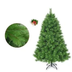 Costway 6 -ft Hinged Artificial Christmas Tree Holiday Decoration With Foldable Metal Stand 10 Costway 6 -ft Hinged Artificial Christmas Tree Holiday Decoration With Foldable Metal Stand -Northlight Paradise 331065238 AlternateImage2 l