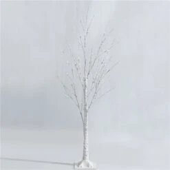 Costway 4-ft Pre-Lit White Twig Birch Tree For Christmas Holiday With 48 LED Lights 11 Costway 4-ft Pre-Lit White Twig Birch Tree For Christmas Holiday With 48 LED Lights -Northlight Paradise 331065249 MainImage 001 l