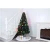 Hi-Line Gift Ltd. 5.9-ft Pre-Lit Leg Base Full Green Artificial Christmas Tree With 56 Constant Multicolour LED Lights And Stars -Northlight Paradise 331066601 MainImage 001 l