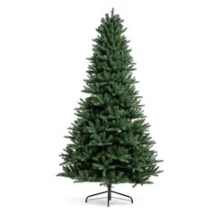 TWINKLY Generation II 7.5-ft Pre-Lit Full Green Artificial Christmas Tree With 500 Multi-Function Multicolour LED Lights
