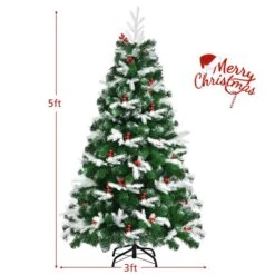 Costway 5-ft Full Green Artificial Christmas Tree With 418 Mixed Tips -Northlight Paradise 331066783 AlternateImage1 l