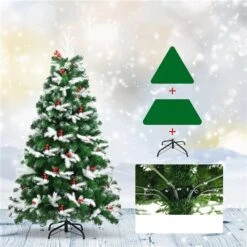 Costway 5-ft Full Green Artificial Christmas Tree With 418 Mixed Tips -Northlight Paradise 331066783 AlternateImage2 l