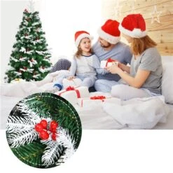 Costway 5-ft Full Green Artificial Christmas Tree With 418 Mixed Tips