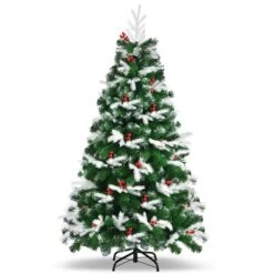 Costway 5-ft Full Green Artificial Christmas Tree With 418 Mixed Tips -Northlight Paradise 331066783 MainImage 001 l