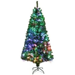 Costway 7-ft Pre-lit Full Green Artificial Christmas Tree With 820 Branch Tips -Northlight Paradise 331066806 MainImage 001 l