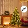 Costway 6-ft Pre-lit Full Flocked Green Artificial Christmas Tree With 250 Warm White LED Lights And 818 Tips