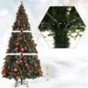 Costway 7-ft Pre-lit Full Green Artificial Christmas Tree With 350 Warm White LED Lights -Northlight Paradise 331066820 AlternateImage3 l