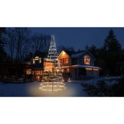 Twinkly 26-ft Freestanding Christmas Tree With Colour Changing LED -Northlight Paradise 331067410 AlternateImage2 l