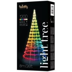 Twinkly 26-ft Freestanding Christmas Tree With Colour Changing LED -Northlight Paradise 331067410 MainImage 001 l