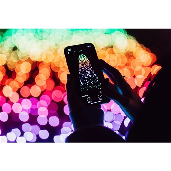 Twinkly 600-count 157.5-ft Multi-function Colour Changing LED Indoor/outdoor Christmas String Lights 6 Twinkly 600-count 157.5-ft Multi-function Colour Changing LED Indoor/outdoor Christmas String Lights - Image 4