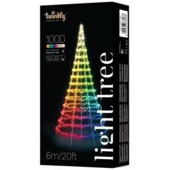 Twinkly 20-ft Freestanding Christmas Tree With Colour Changing LED -Northlight Paradise 331067414 MainImage 001 l