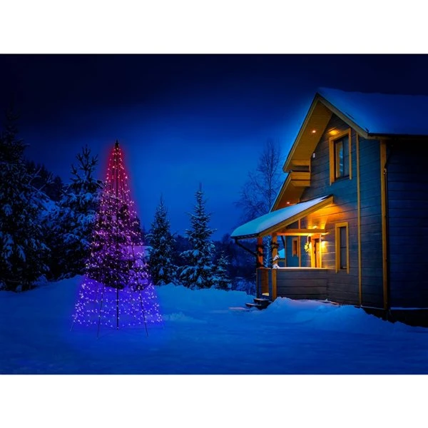 Twinkly 10-ft Freestanding Christmas Tree With Colour Changing LED 3 Twinkly 10-ft Freestanding Christmas Tree With Colour Changing LED