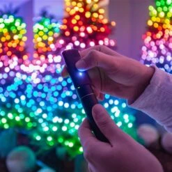 Twinkly 400-count 105-ft Multi-function Colour Changing LED Indoor/outdoor Christmas String Lights 10 Twinkly 400-count 105-ft Multi-function Colour Changing LED Indoor/outdoor Christmas String Lights -Northlight Paradise 331067416 AlternateImage1 l