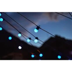 Twinkly Festoon 40-count 65.6-ft Multi-function Colour Changing LED Indoor/outdoor Christmas String Lights -Northlight Paradise 331067420 AlternateImage2 l