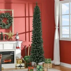 HOMCOM 7.5-ft Artificial Snow Dipped Christmas Tree -Northlight Paradise 331067822 AlternateImage3 l