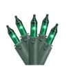 GKI/Bethlehem Lighting 100-Count 45.5-ft Constant Green Incandescent Christmas String Lights