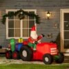 Outsunny 4.76-ft Santa Claus Christmas Inflatable -Northlight Paradise 332008726 AlternateImage1 l